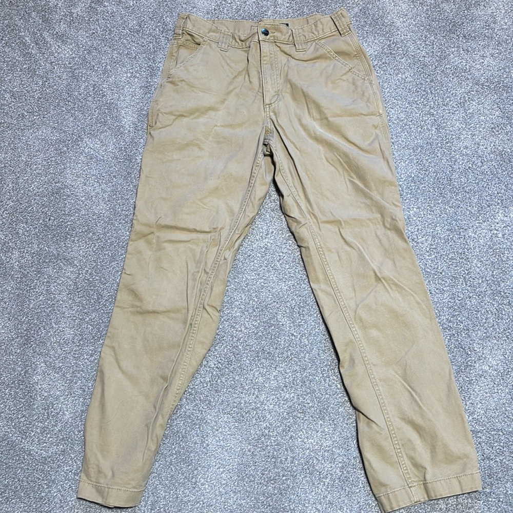 Tan 32x32 Relaxed Fit Carhartt cargo work pants